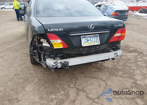 2003 Lexus Ls 430 z USA, uszkodzony, nr VIN JTHBN30F930094625